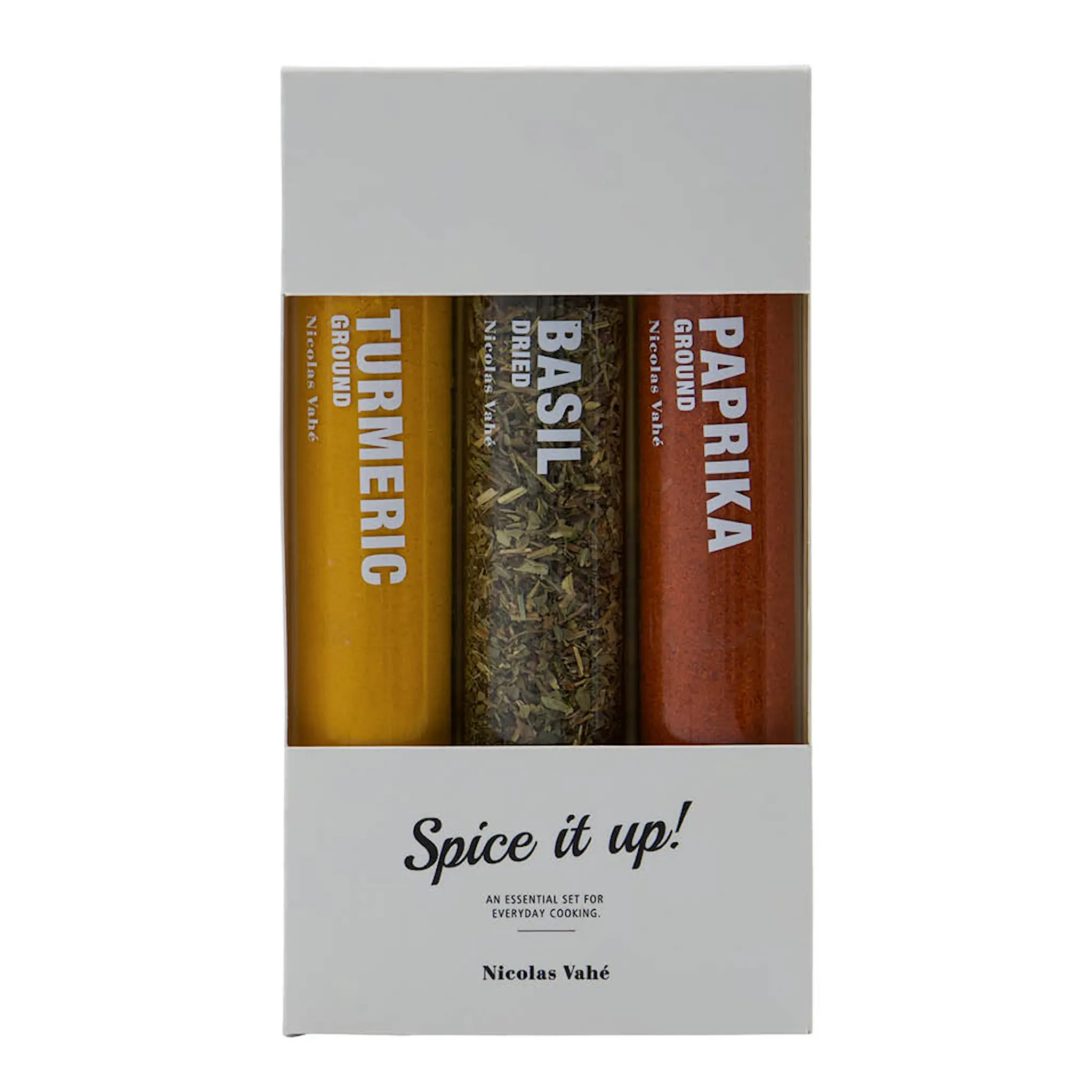 Nicolas Vahé Kryddset 11 g basilika, stark paprika, gurkmeja