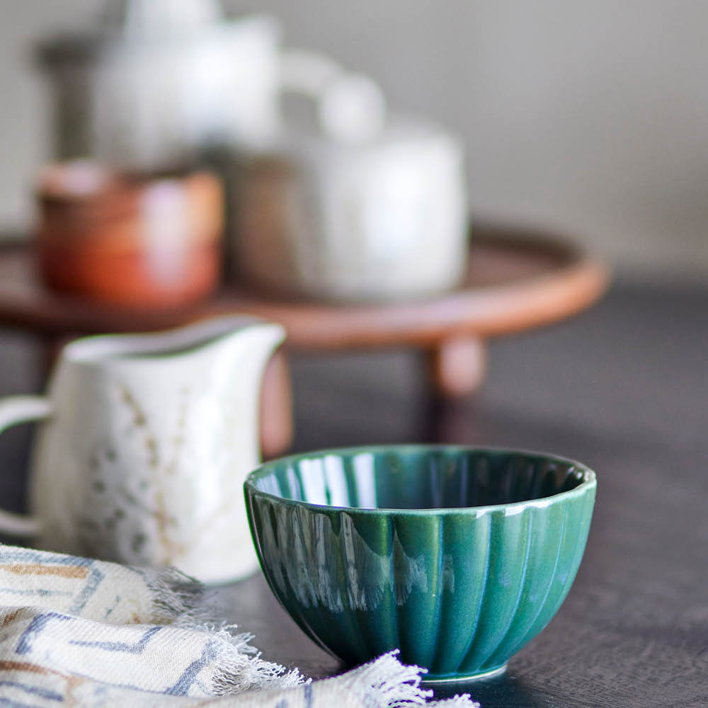 Bloomingville Latina skål 12 cm grønn