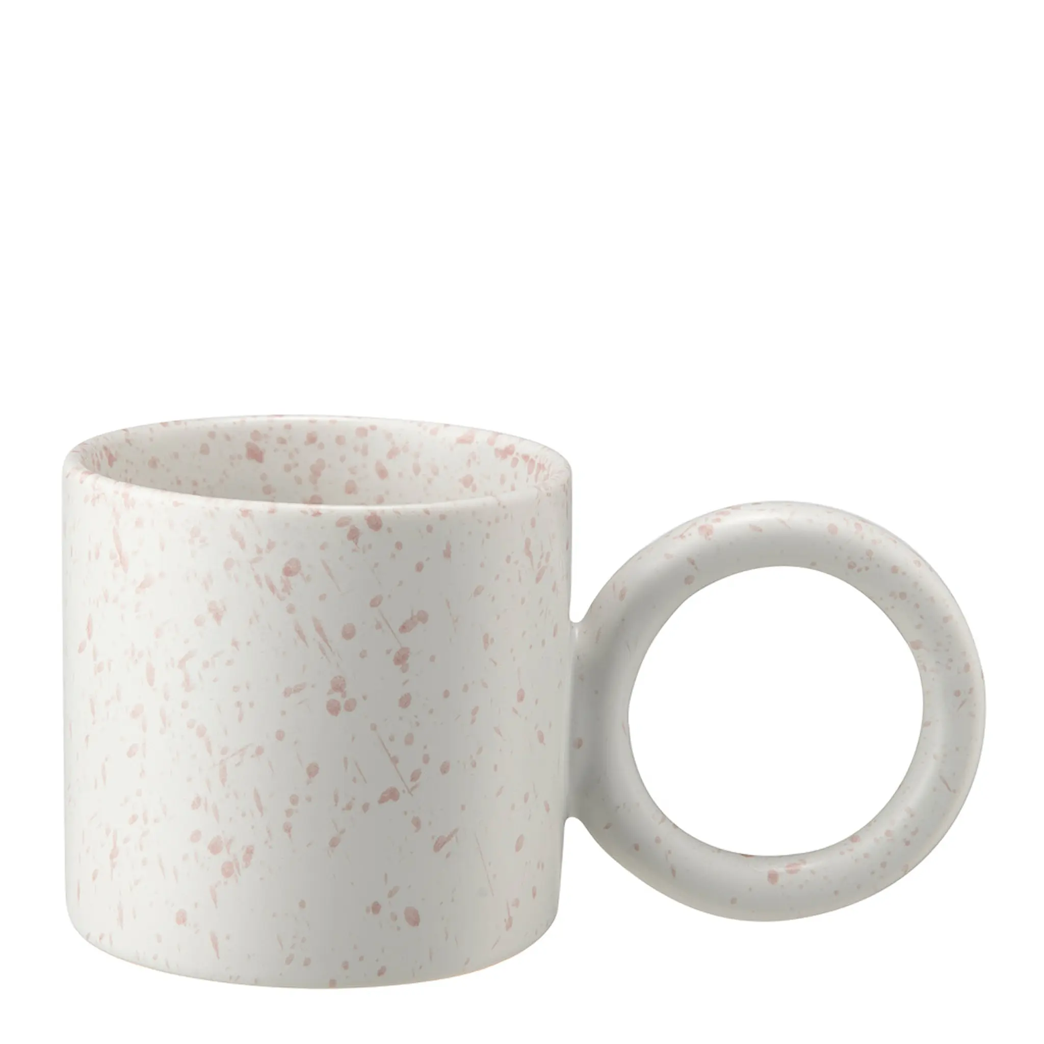 Modern House Art Muki 25 cl Valkoinen/Vaaleanpunainen