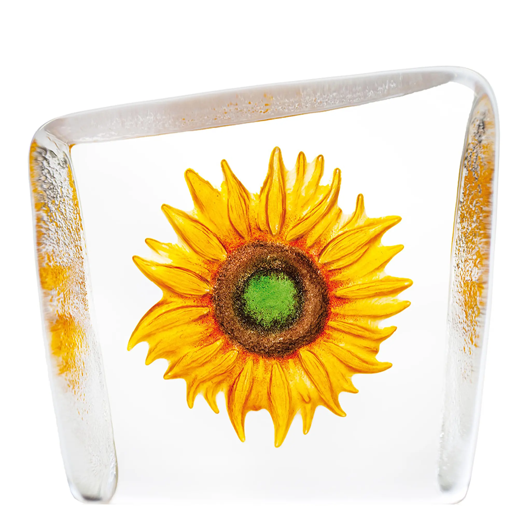 Målerås Floral Fantasy Solros Skulptur 9 cm Gul