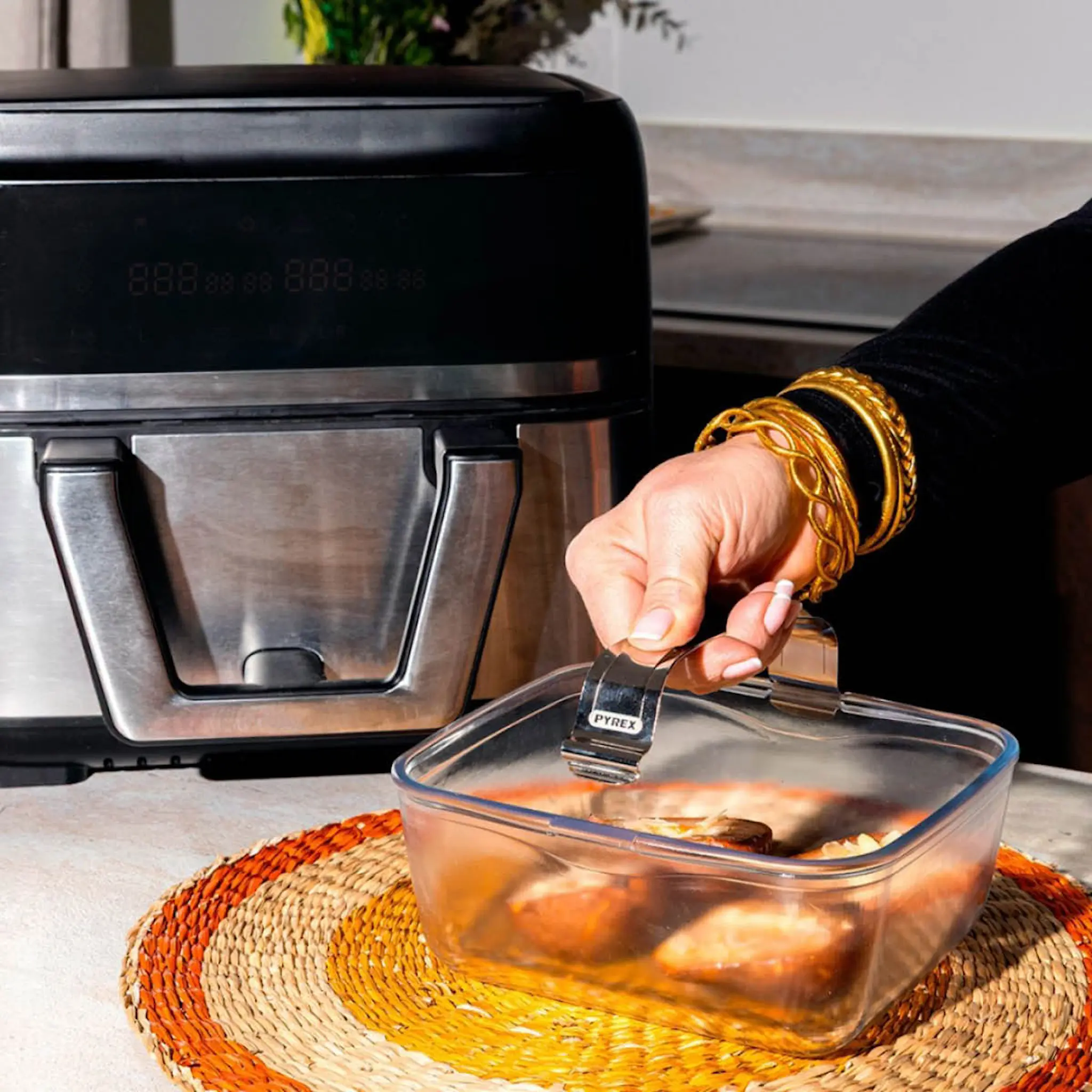 Pyrex Airfryer Uunivuoka 18x20 cm