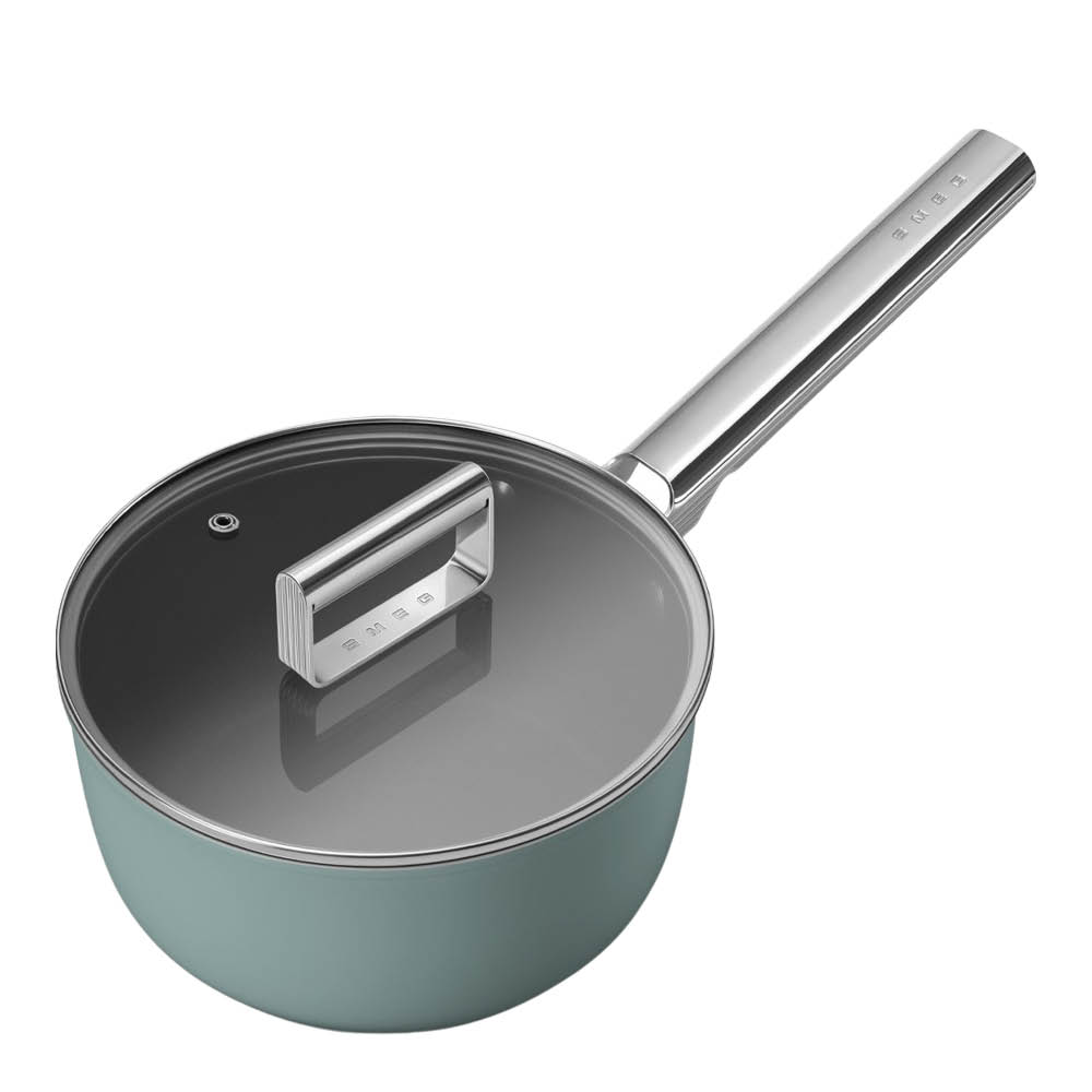 Smeg Smeg kastrull 20 cm 3,1 L keramisk emerald green