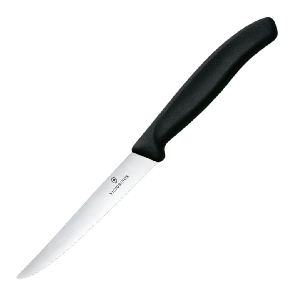 Victorinox Swiss Classic grillkniv / pizzakniv 11 cm svart