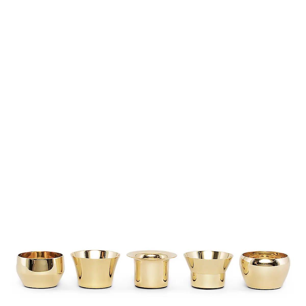 Skultuna Kin Ljuslykta 5-pack Mässing