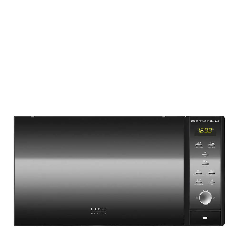 MCG 30 Ceramic Chef mikrobølgeovn 30L svart