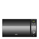 MCG 30 Ceramic Chef mikrovågsugn 30L svart