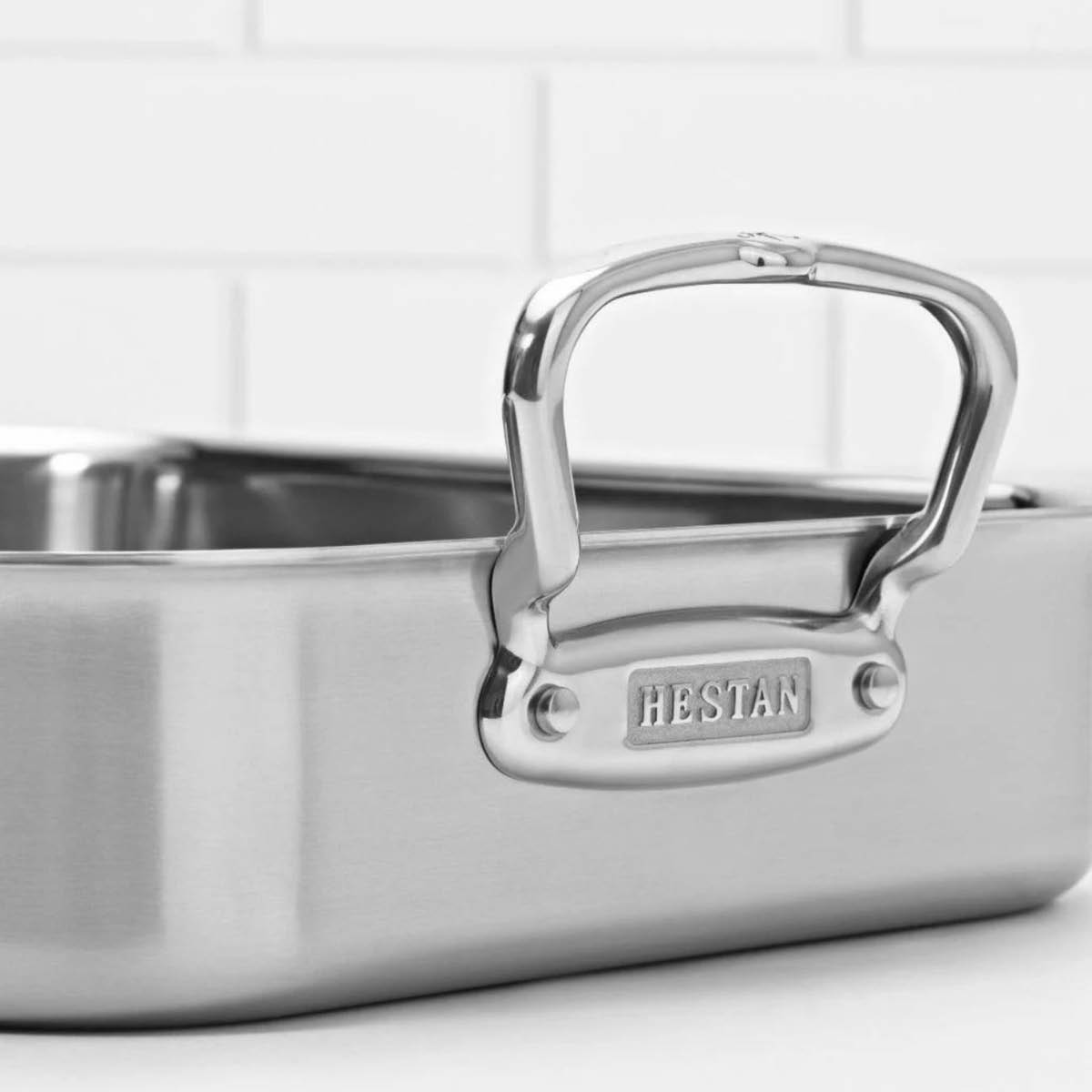 Hestan Provisions Classic ildfast form med rist 35,5x29 cm stål