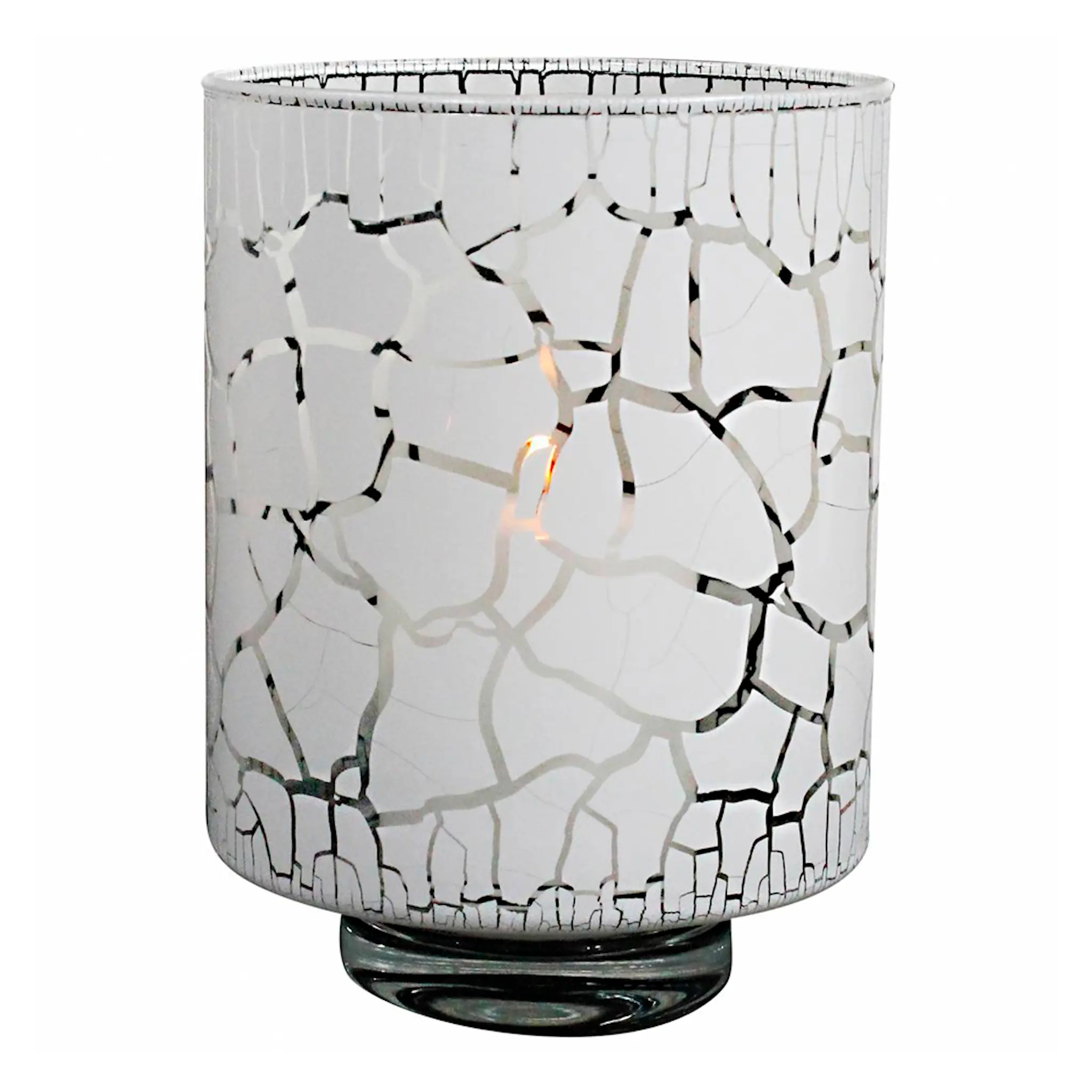 Nybro Crystal Desert Lykta/Vas 21 cm Vit