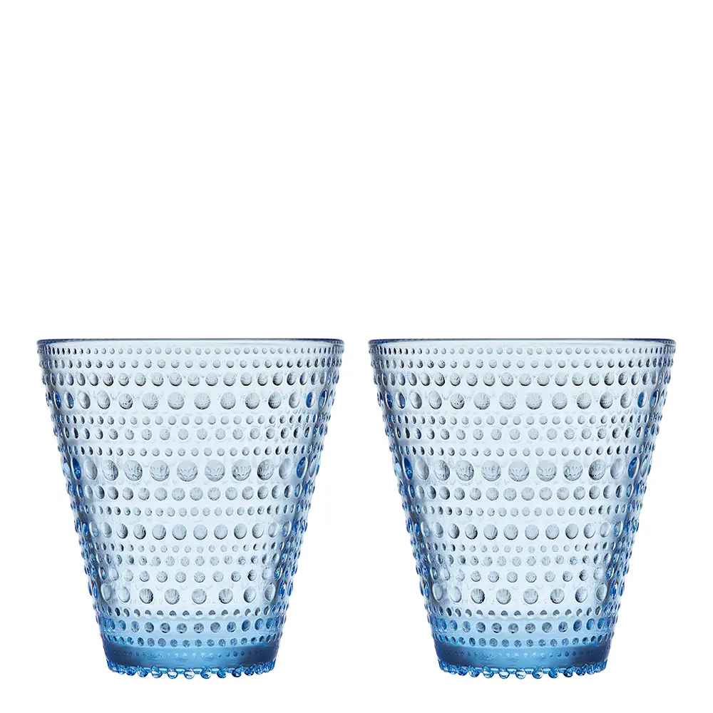 Kastehelmi Juomalasi 30 cl 2 kpl Vedensininen