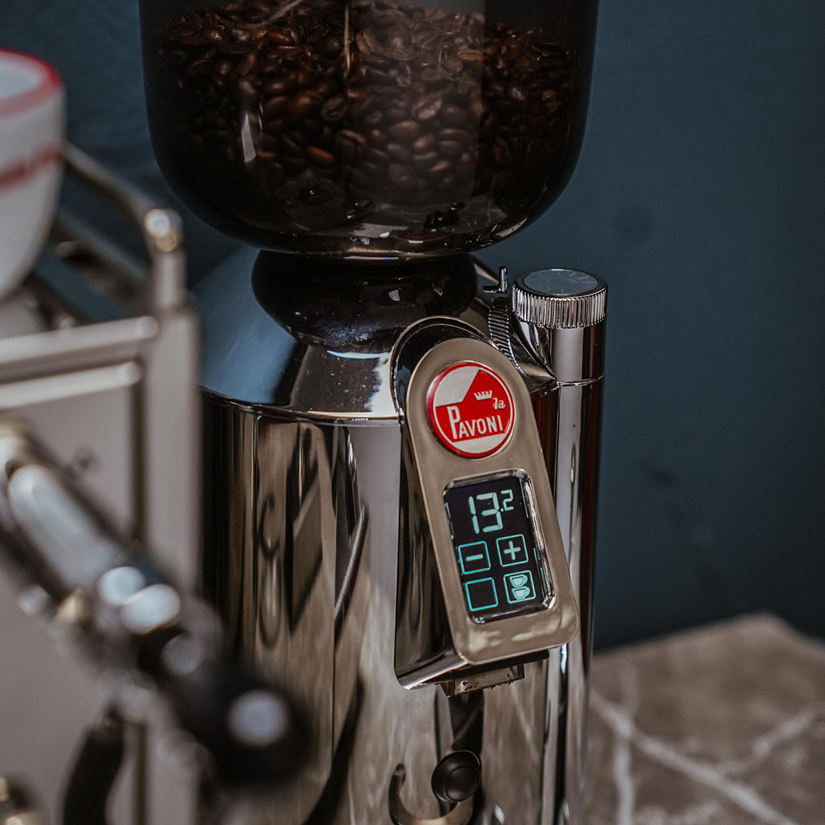 La Pavoni La Pavoni Semiproffessionell Kaffekvarn Krom