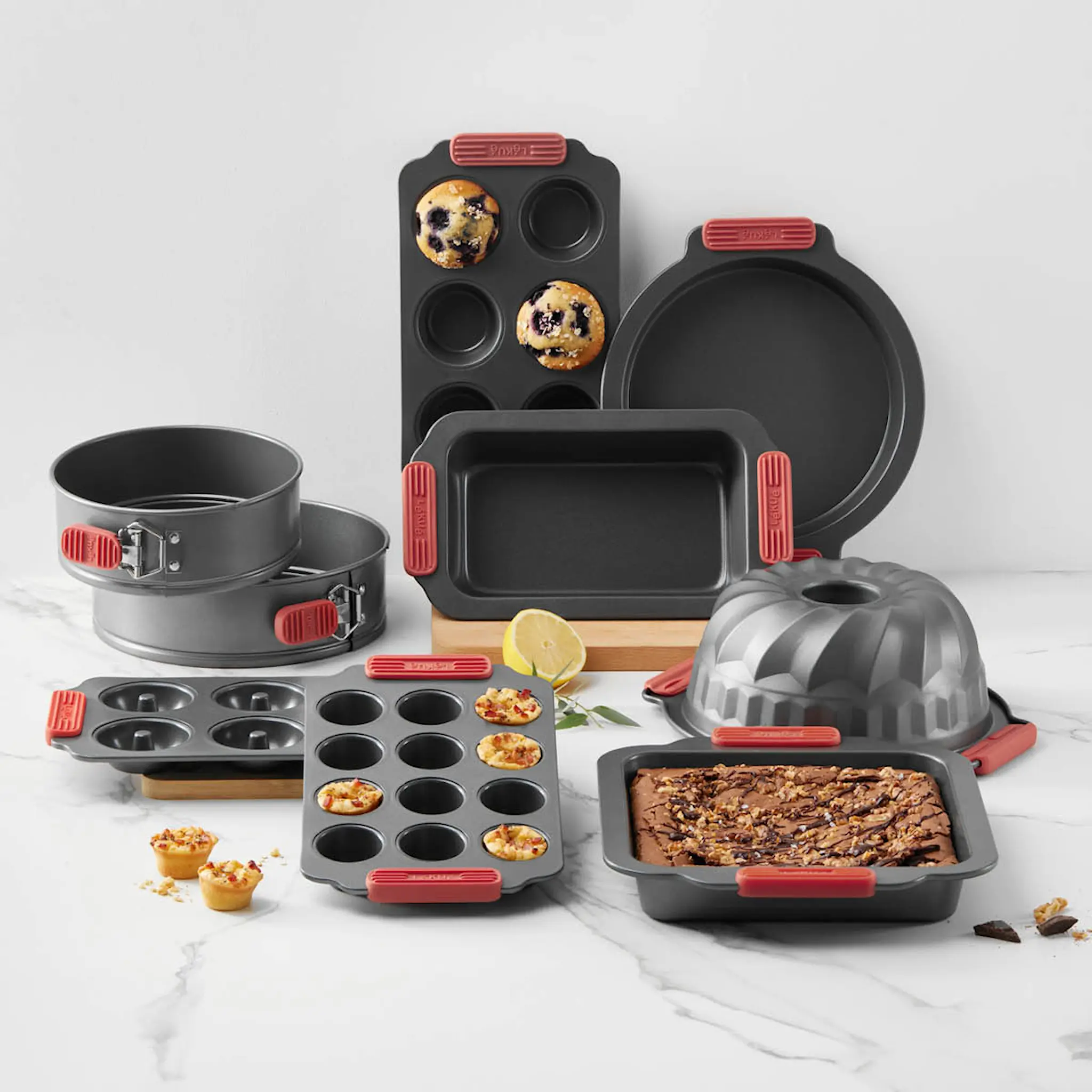 Lékué Bakform rund 26,5 cm keramisk non-stick