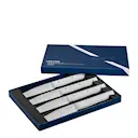 Table Bois Facette knivar 4-pack vit