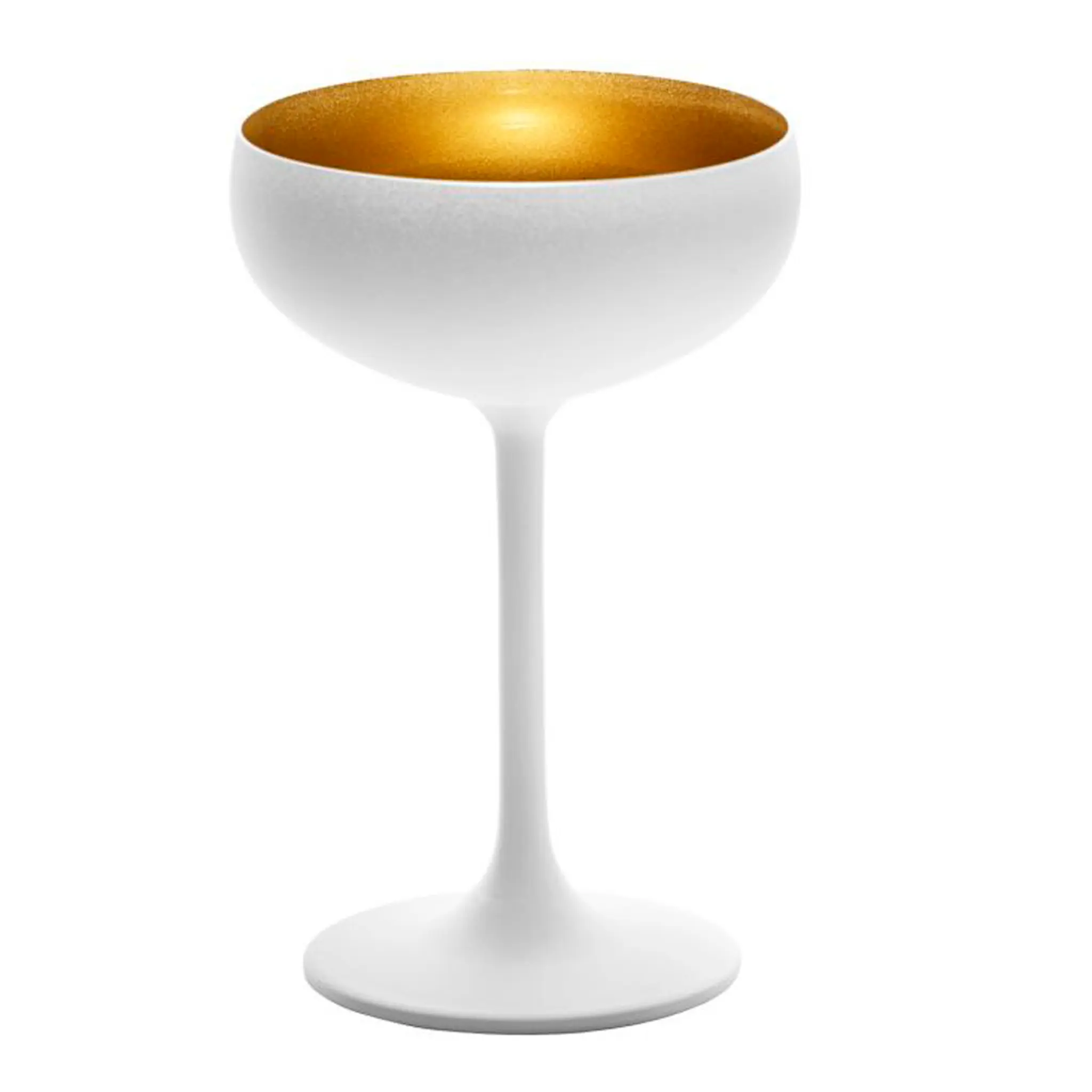 Stölzle Elements champagnekupa 23 cl vit/guld