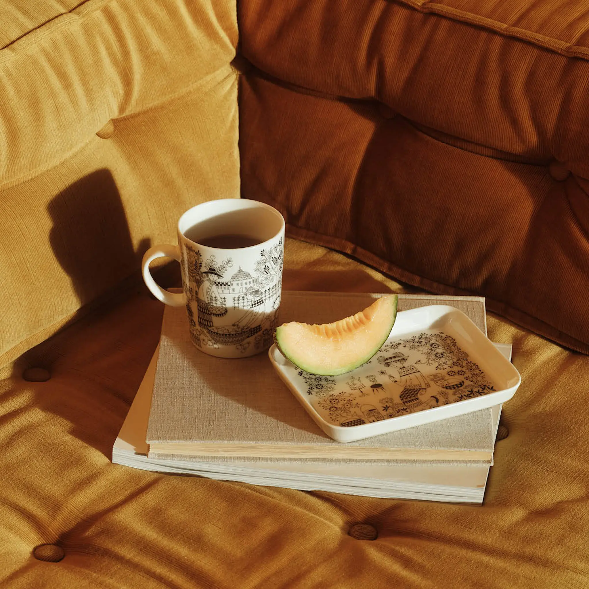 Arabia Emilia mugg 50 cl vit