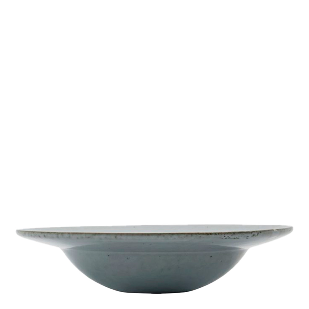 House Doctor Rustic skål/pastatallerken 26 cm grå/blå