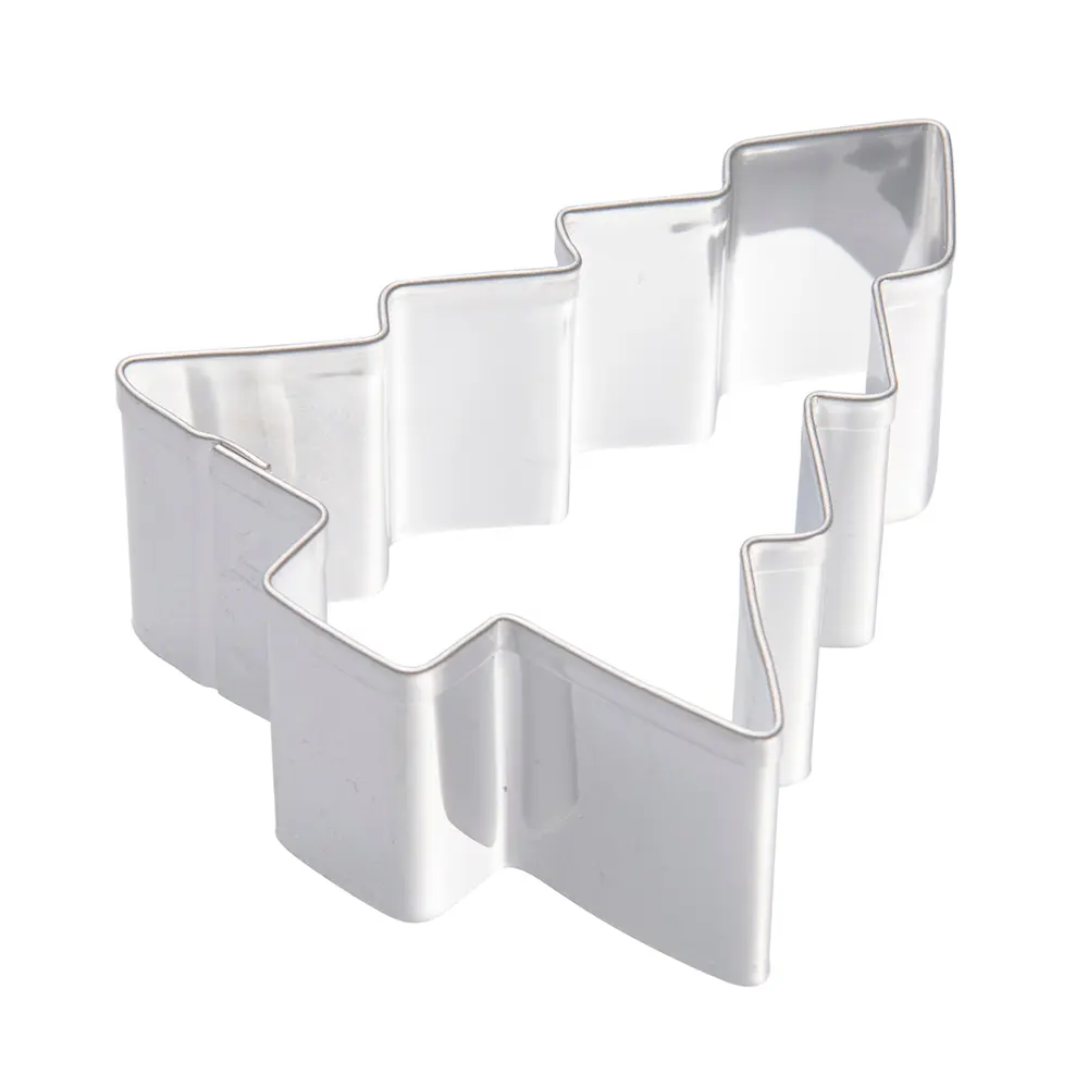 bAYk Piparkakkumuotti Joulukuusi Hopea