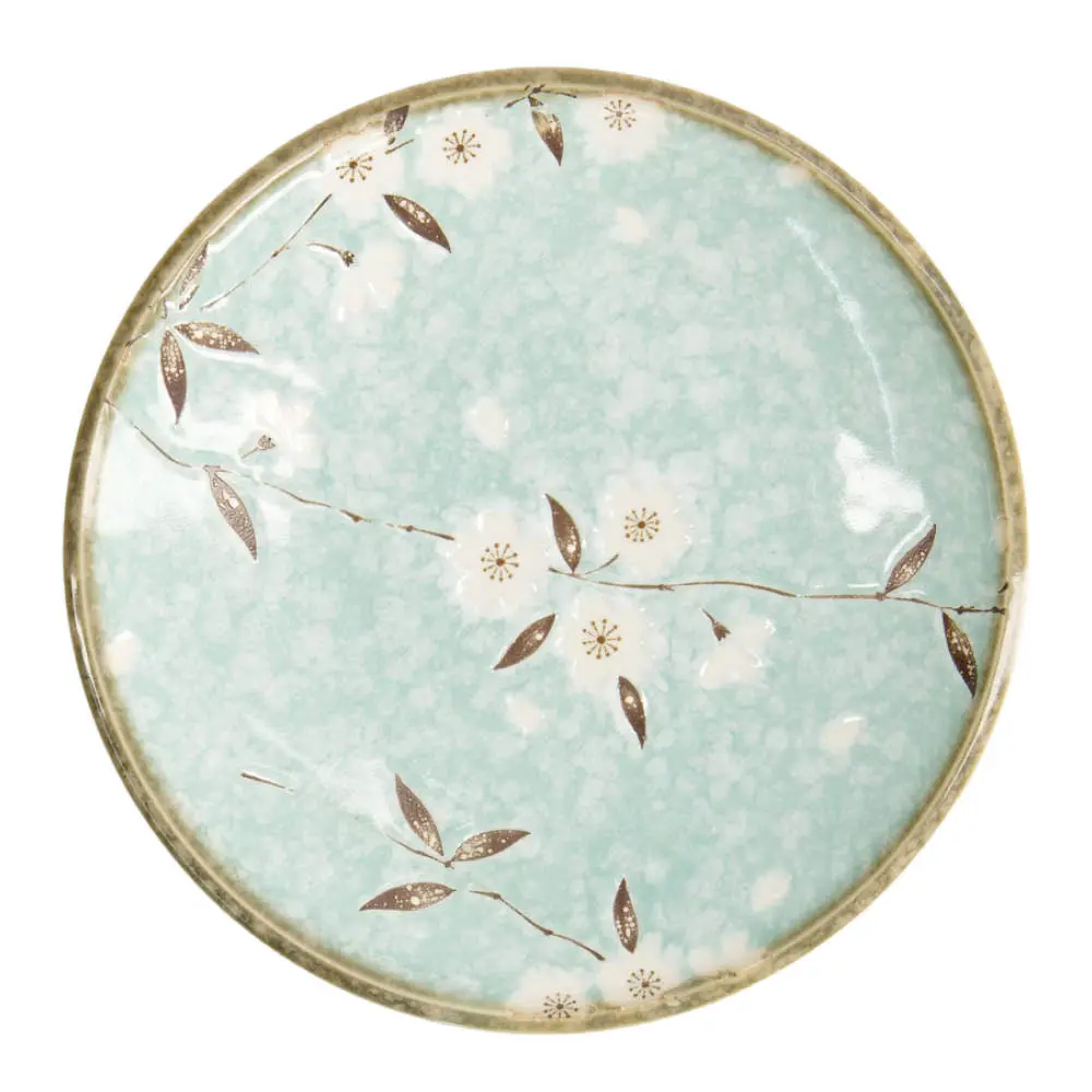Light Blue Sakura Lautanen 19,5 cm Sininen