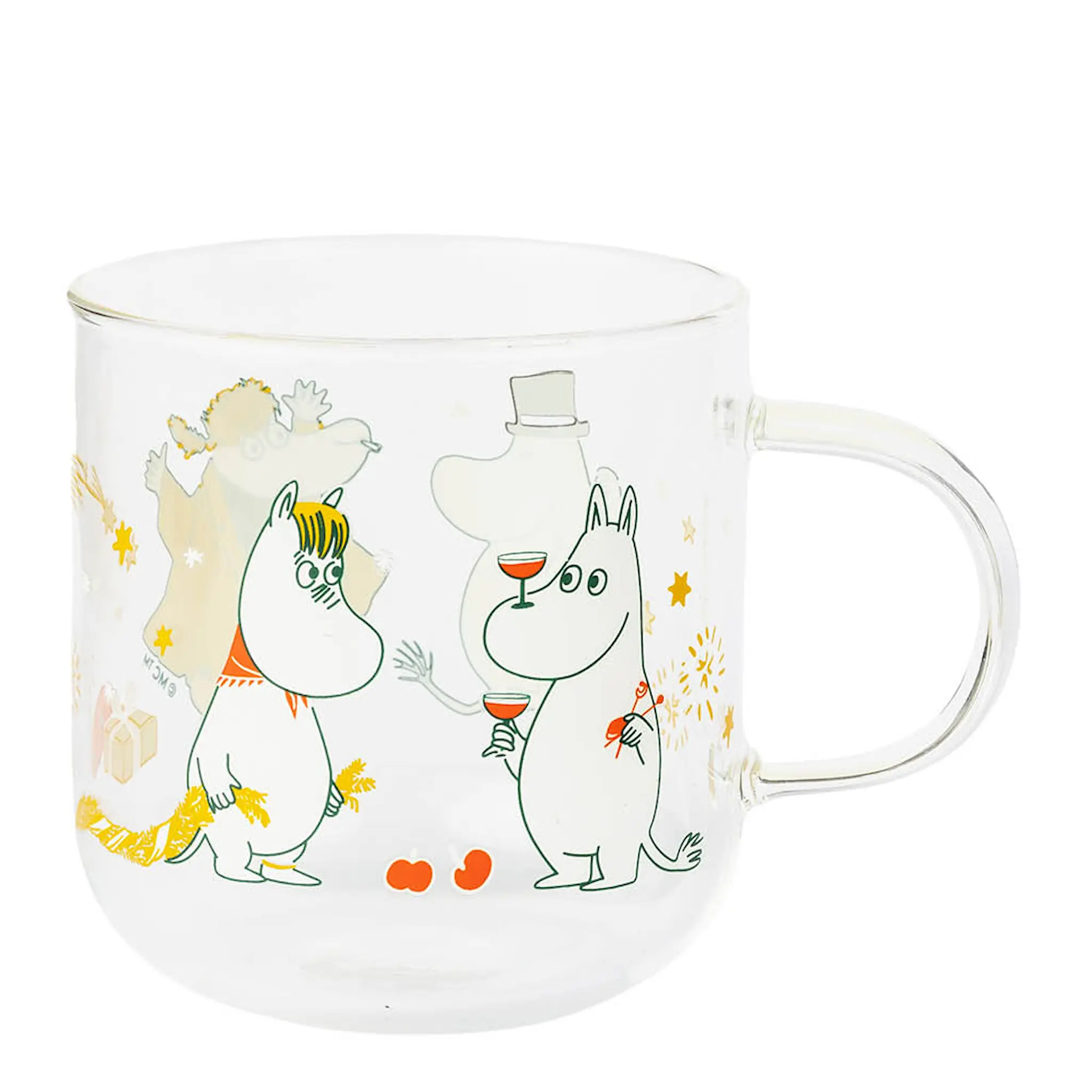 Moomin Arabia Mumin glas 30 cl 2-pack Kärleksgåva