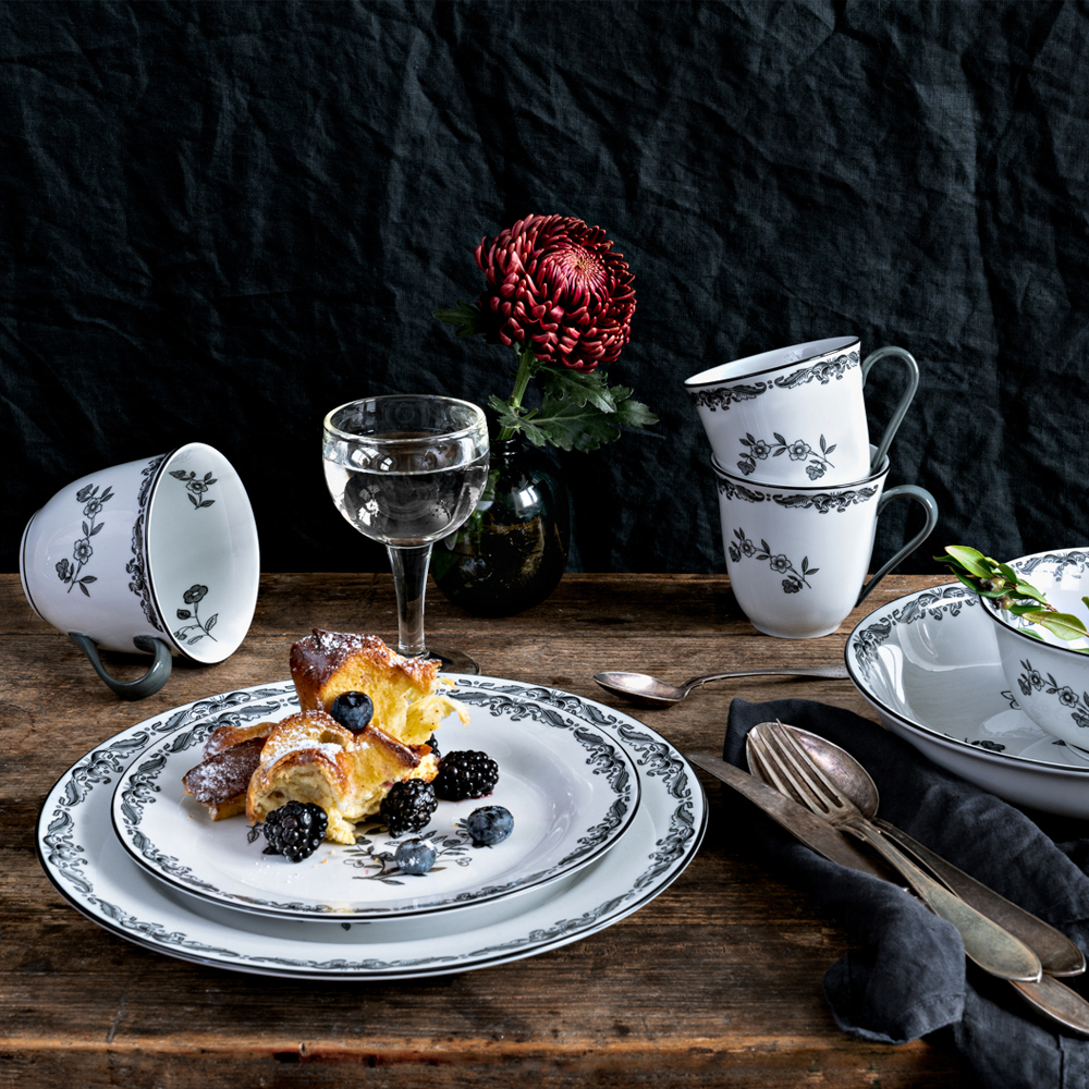 Rörstrand Ostindia  krus 30 cl  svart