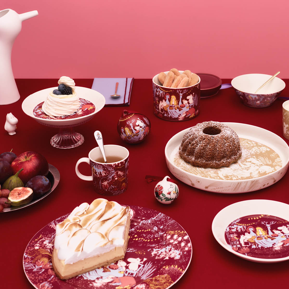 Moomin Arabia Mumin serveringsfat 30 cm Festliga stunder