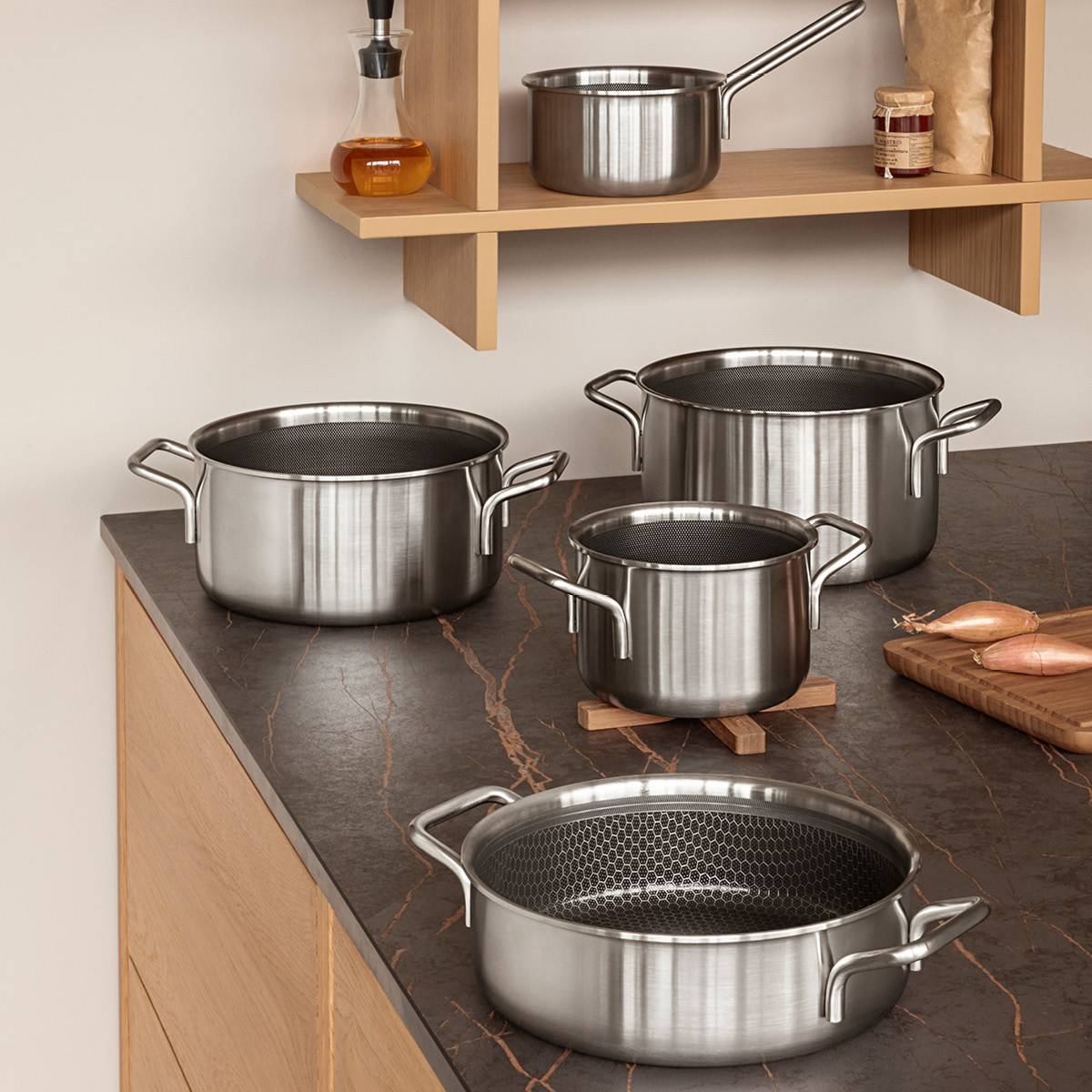 Eva Trio Multi Mosaic gryta 4,8 L 24 cm keramisk