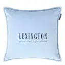 Kuddfodral 50x50 cm blå logo