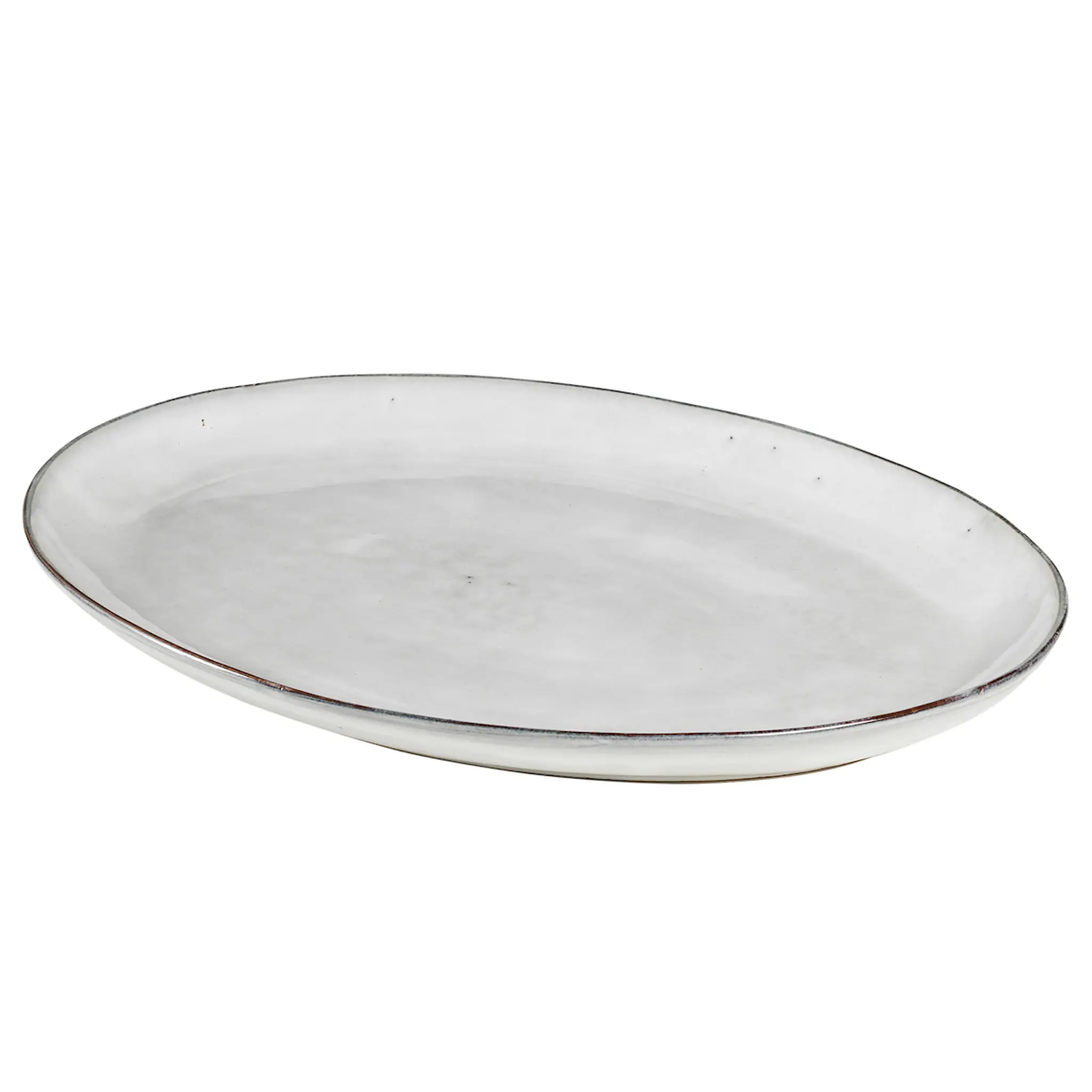 Broste Copenhagen Nordic Sand Lautanen soikea 35,5 cm
