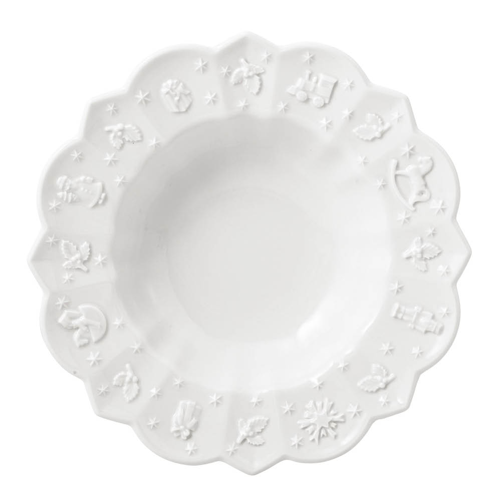 Villeroy & Boch Toy's Delight Royal Classic Syvä Lautanen 23 cm Valkoinen