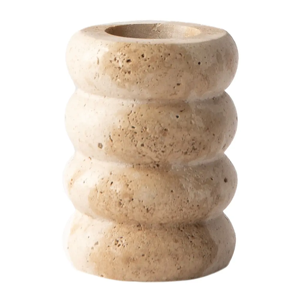 Travertin Kynttilänjalka 10,5 cm
