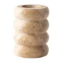 Travertin ljusstake stor 10,5 cm