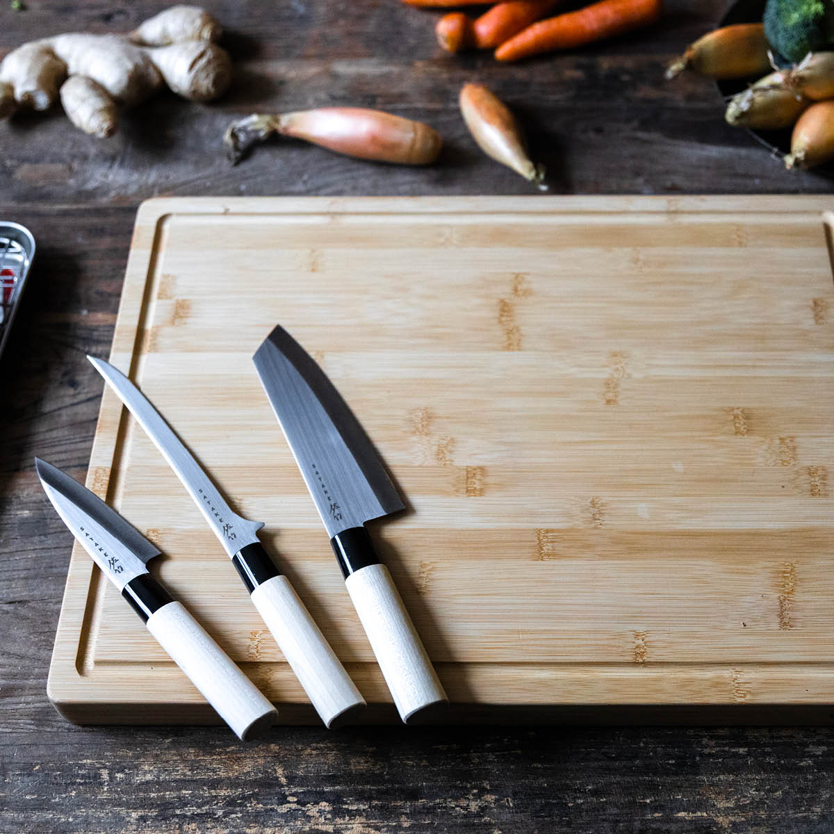 Satake Leikkuulauta 50x38 cm Bambu