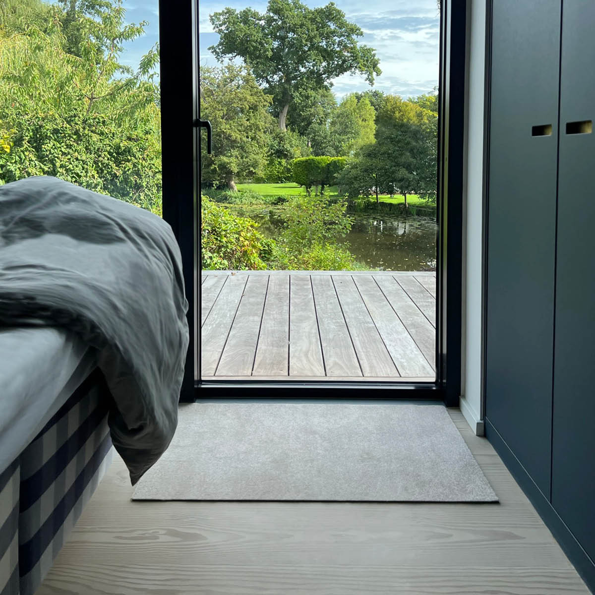 Tica Copenhagen Unicolor golvmatta 90x60 cm ivory