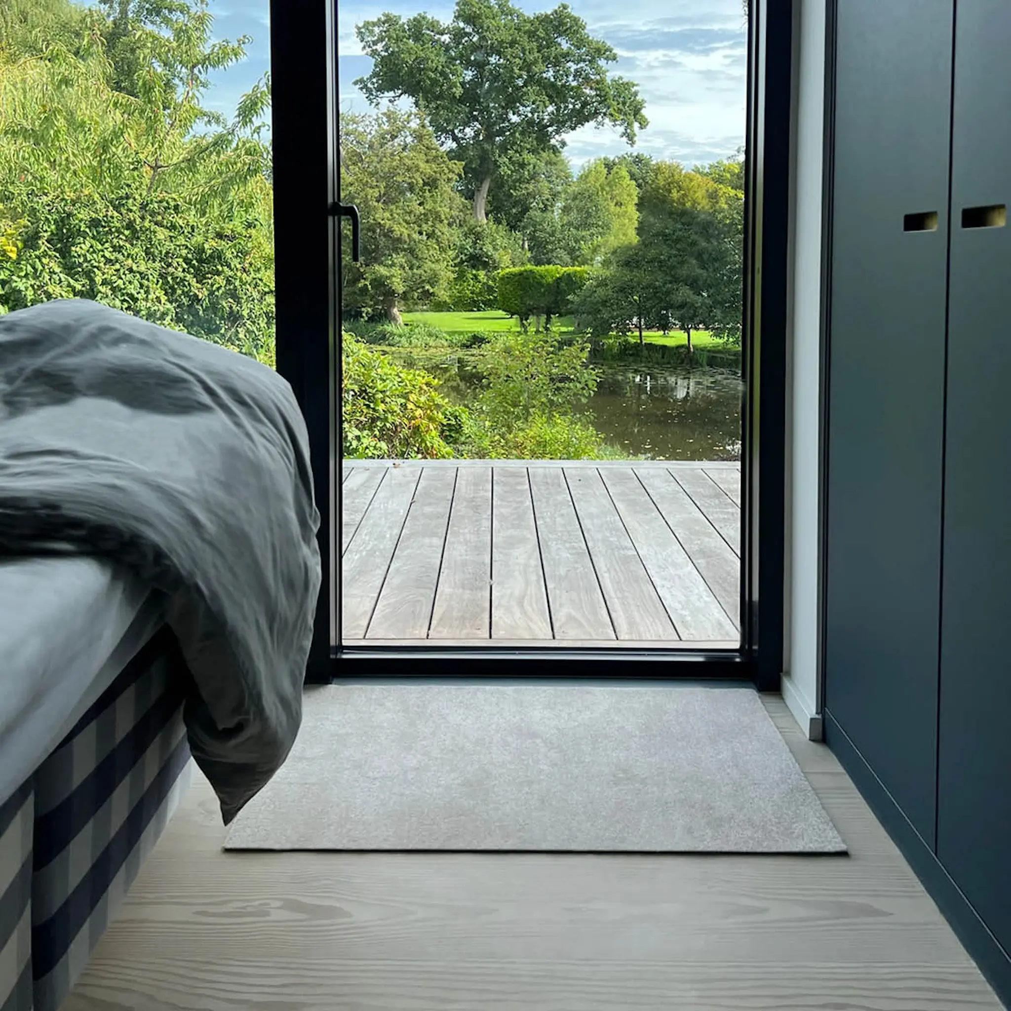 Tica Copenhagen Unicolor golvmatta 90x60 cm ivory