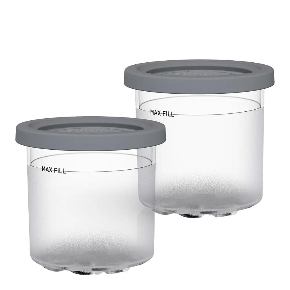 CREAMi Jäätelöpurkki NC300EU 4,5 dl 2 kpl Keltainen/Roosa