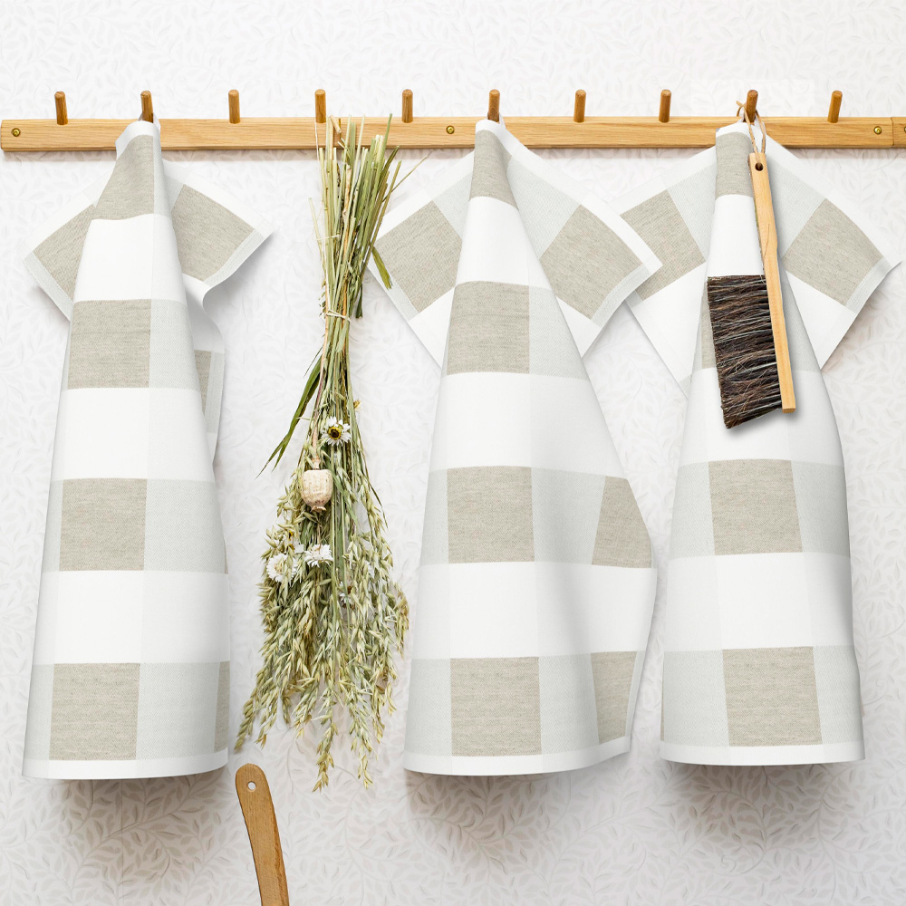 Ekelund Schack 080 Handduk 50x70 cm Natur