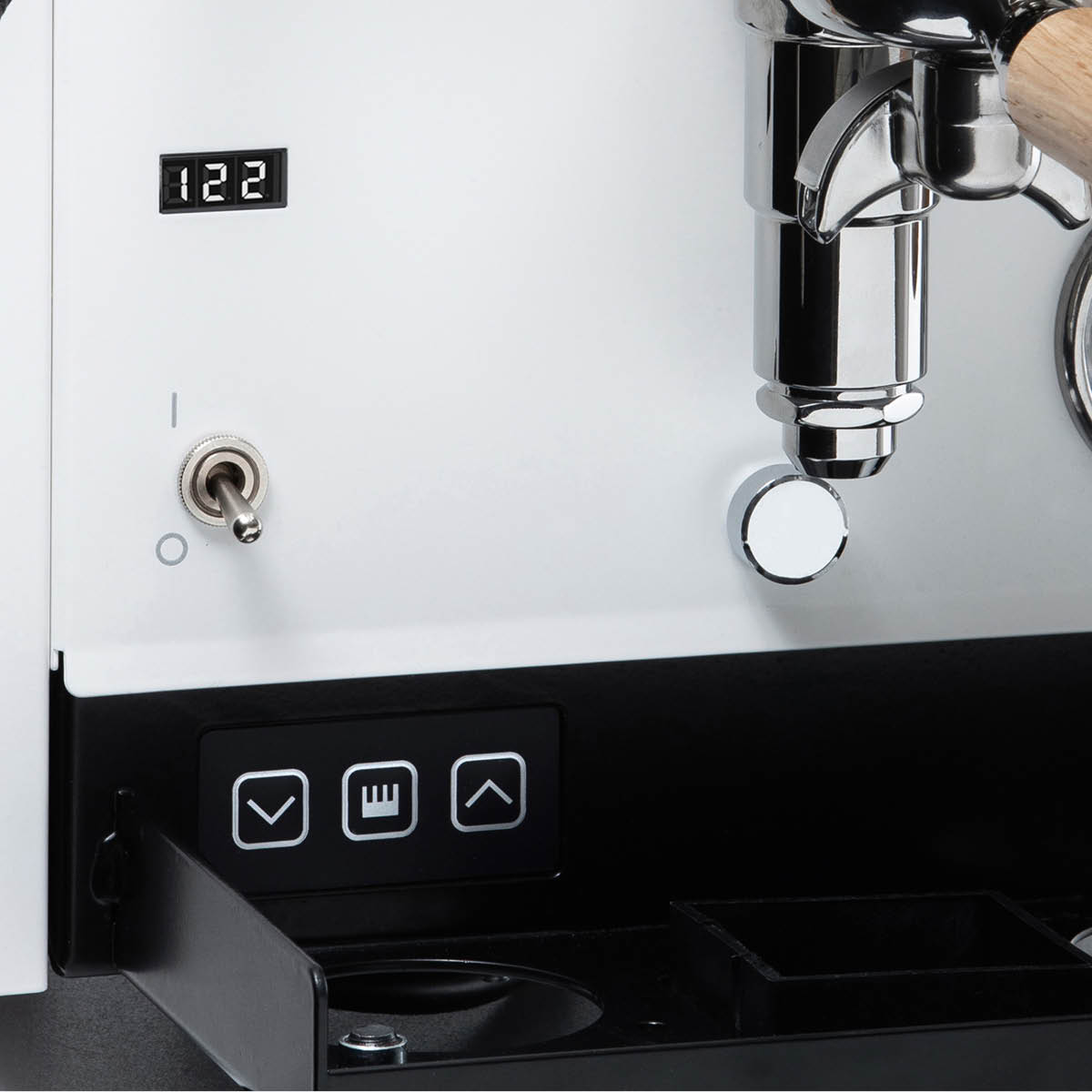 La Pavoni Cellini Evo Pid semiproffesionell kaffemaskin vit