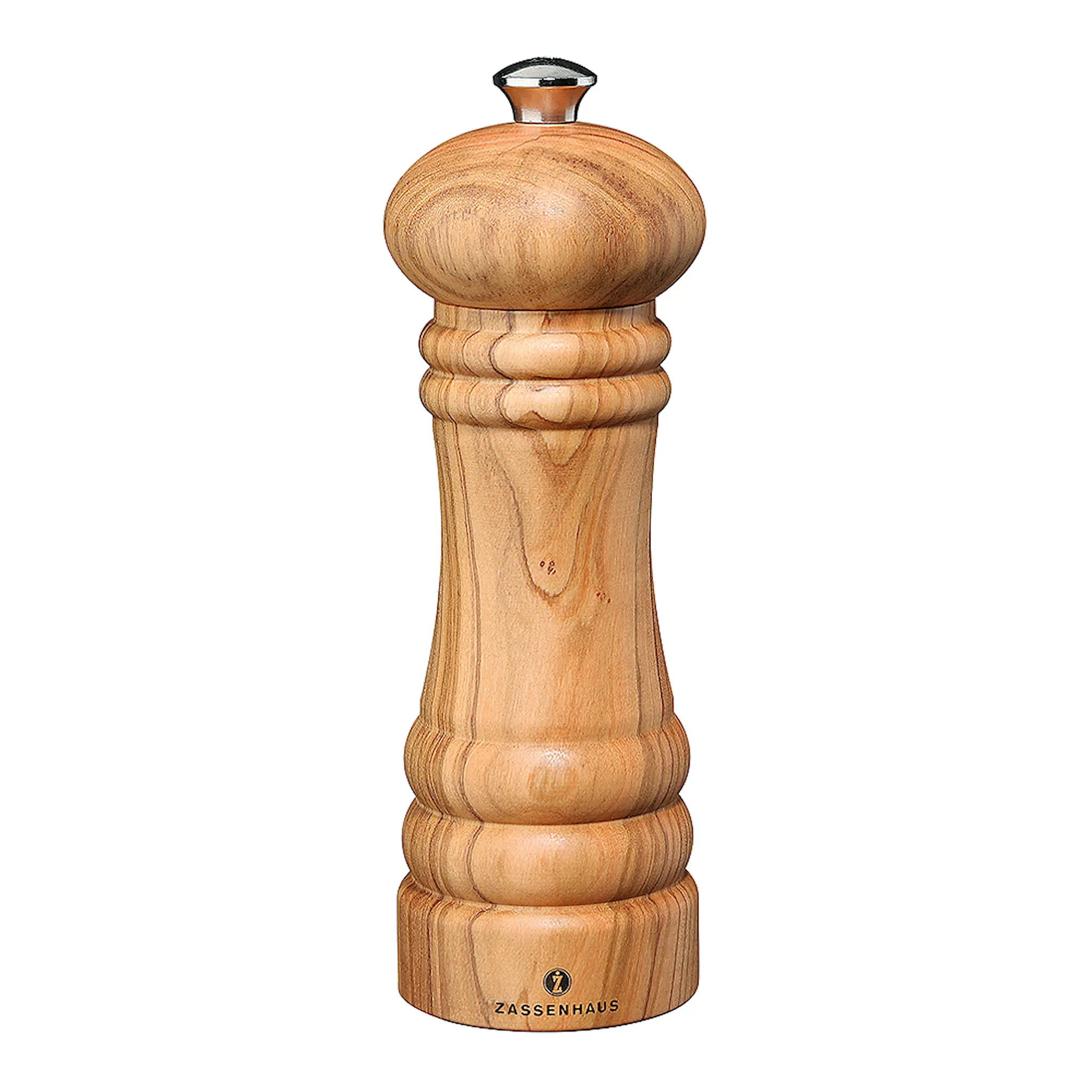 Zassenhaus Berlin Saltkvarn 18 cm Olivträ