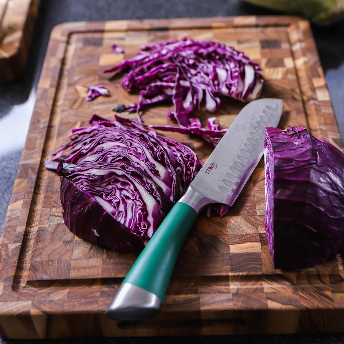 Teakhaus Butcher Block skär- och serveringsbräda 42x30,5 cm teak