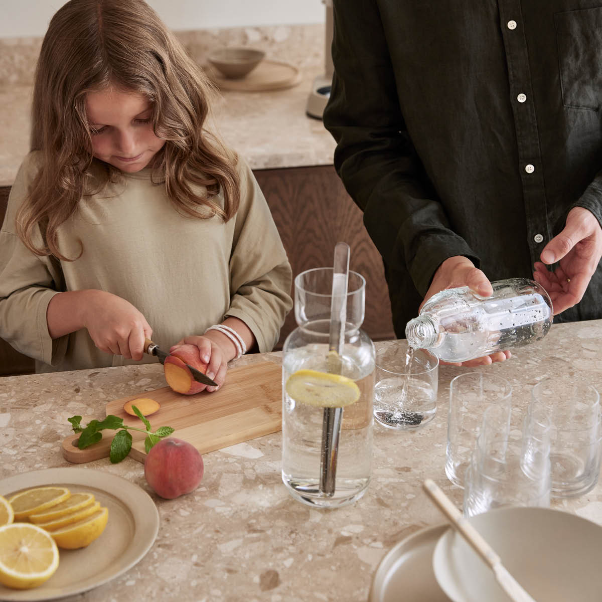 Aarke Nesting karaffel m/mikserskje