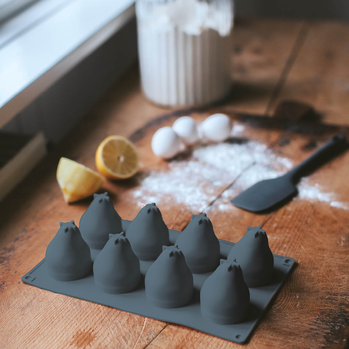 Dorre Beck bakform päron 8 st 29x17 cm silikon