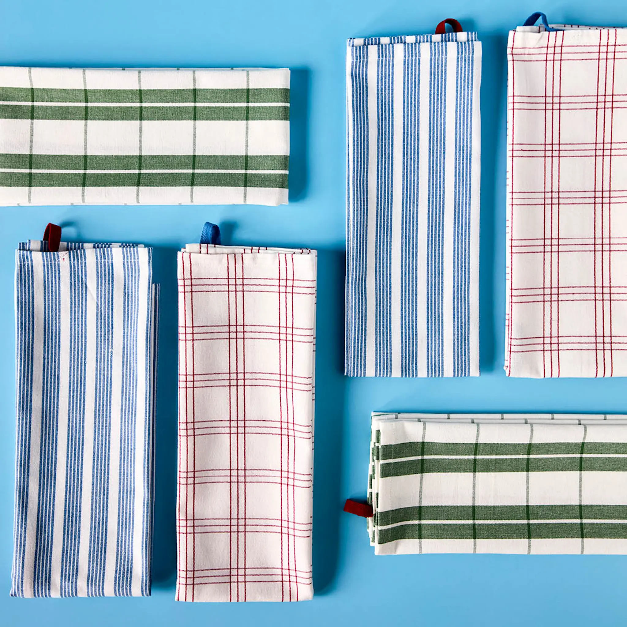 Nicolas Vahé Chef kökshandduk 50x70 cm 2-pack röd/vit
