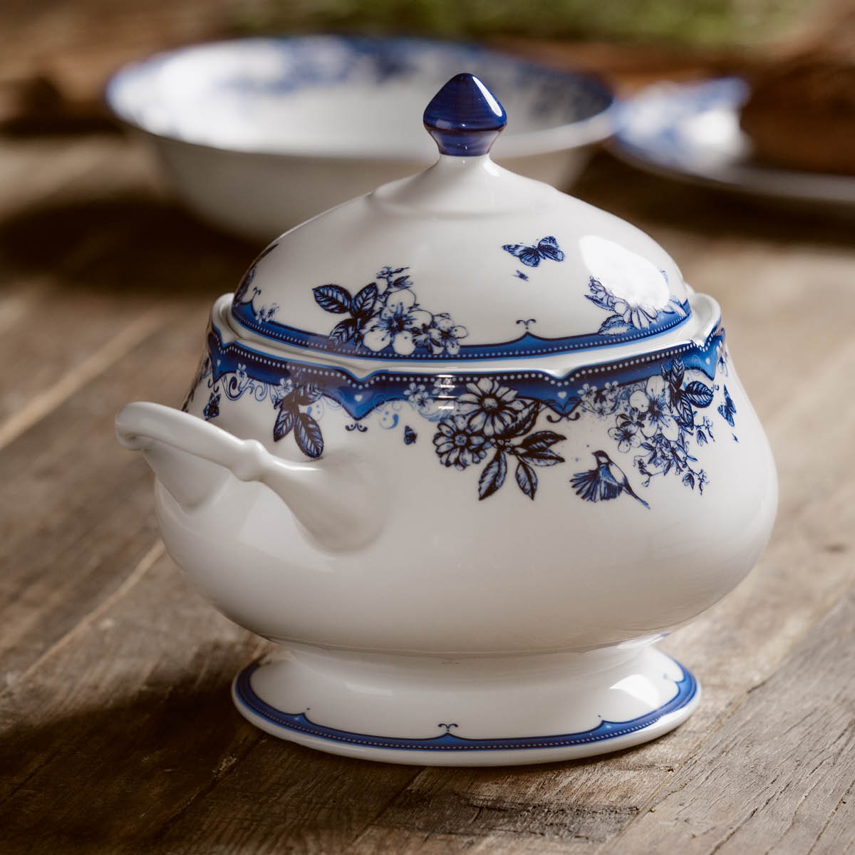 Magnor Fjord terrin 3,75 L blå