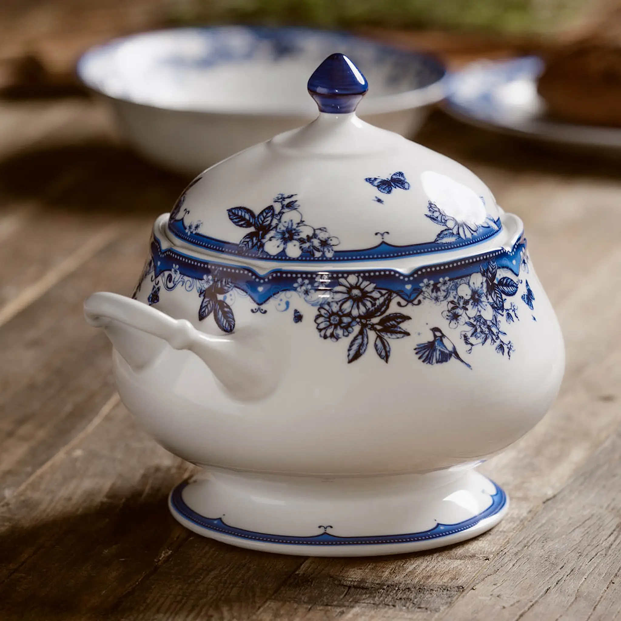 Magnor Fjord terrin 3,75 L blå