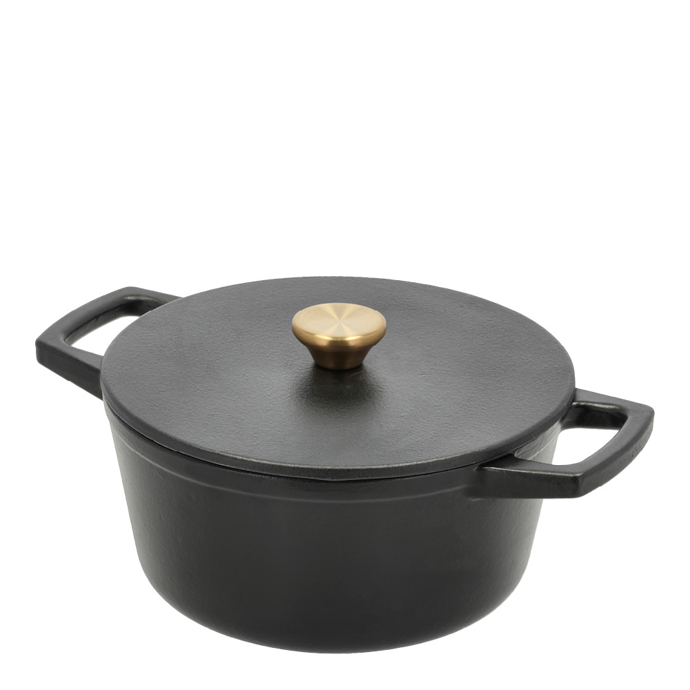 Holm - Holm Valurautapata 3,6 L 22,5 cm Musta