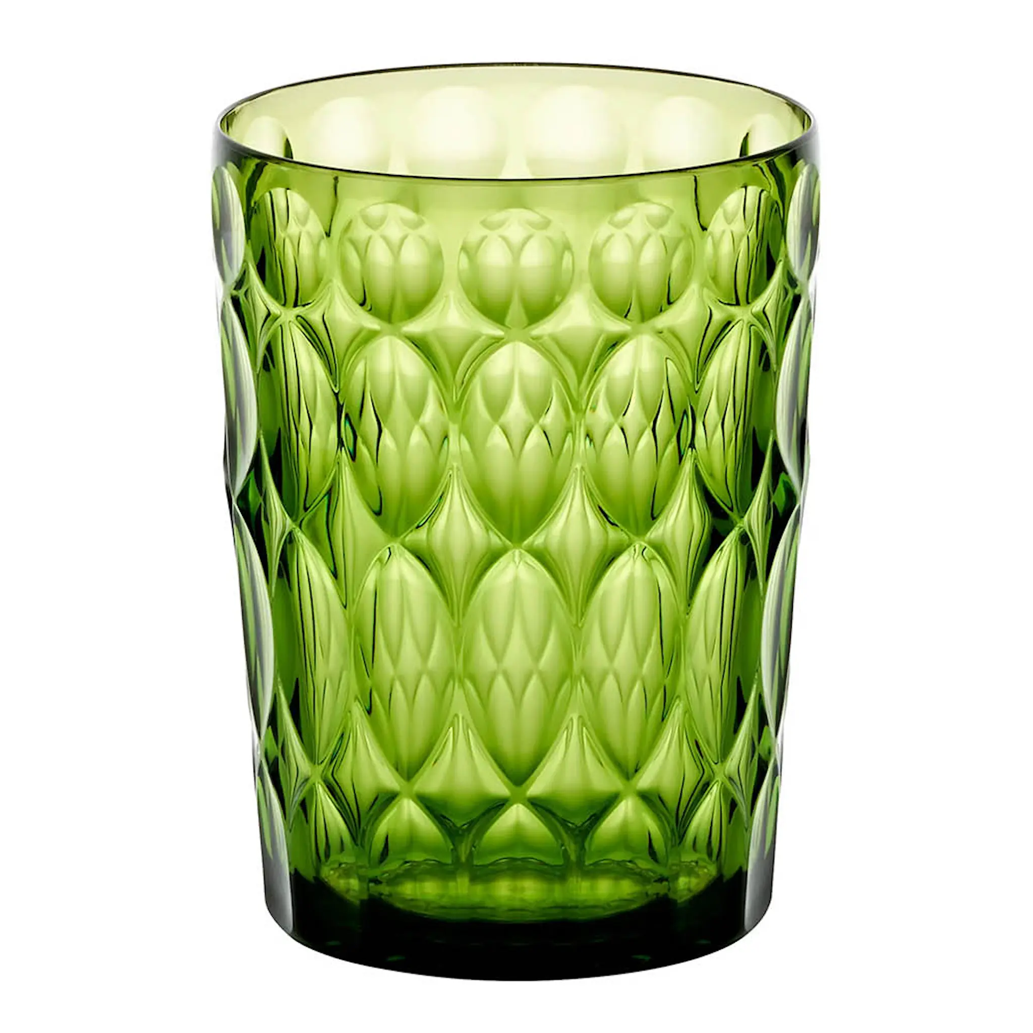Guzzini Vanity tumbler hög 48 cl bioplast Mönster 1 Water lily green