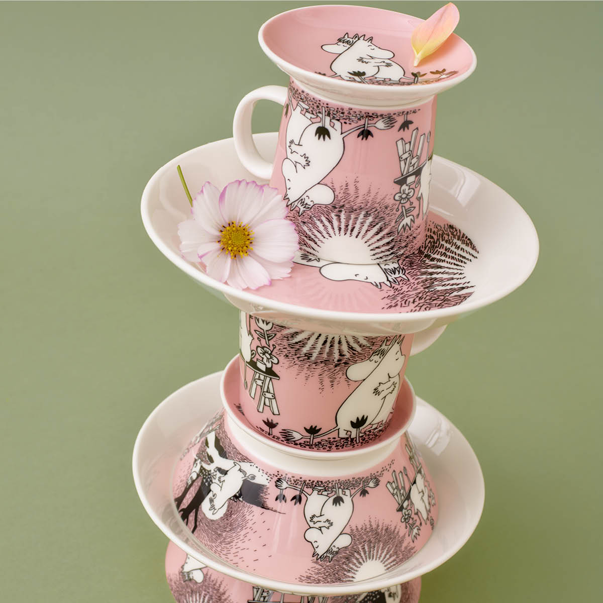 Moomin Arabia Muumi Muki ja Lautanen Rakkaus