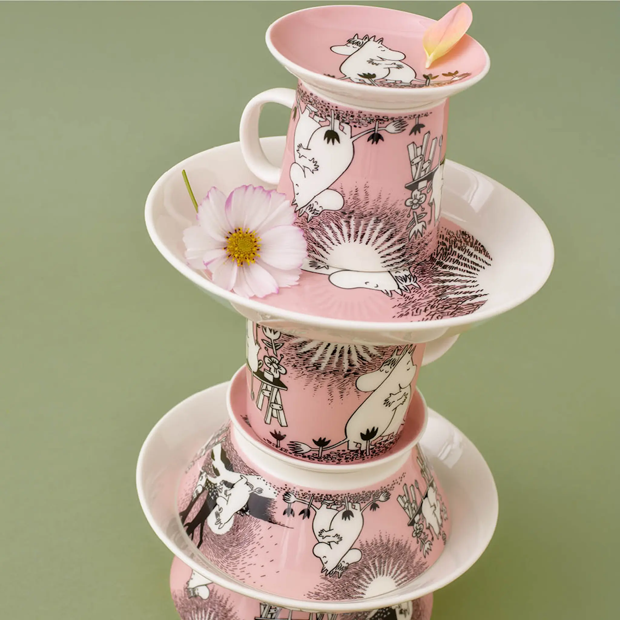 Moomin Arabia Muumi Muki ja Lautanen Rakkaus