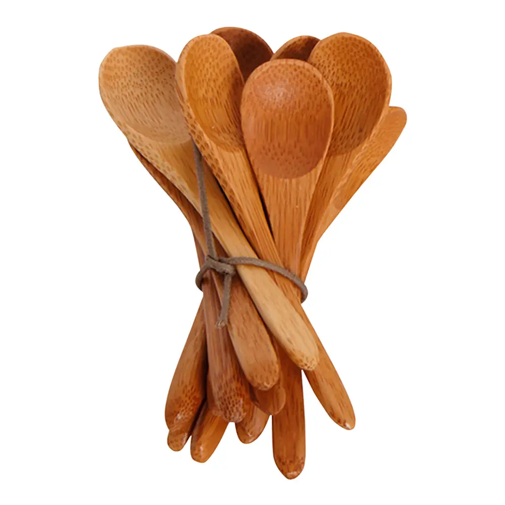 Bamboo Lusikka 9 cm 12 kpl
