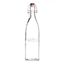 Clip Top Square Flaska 0,55 L bygel