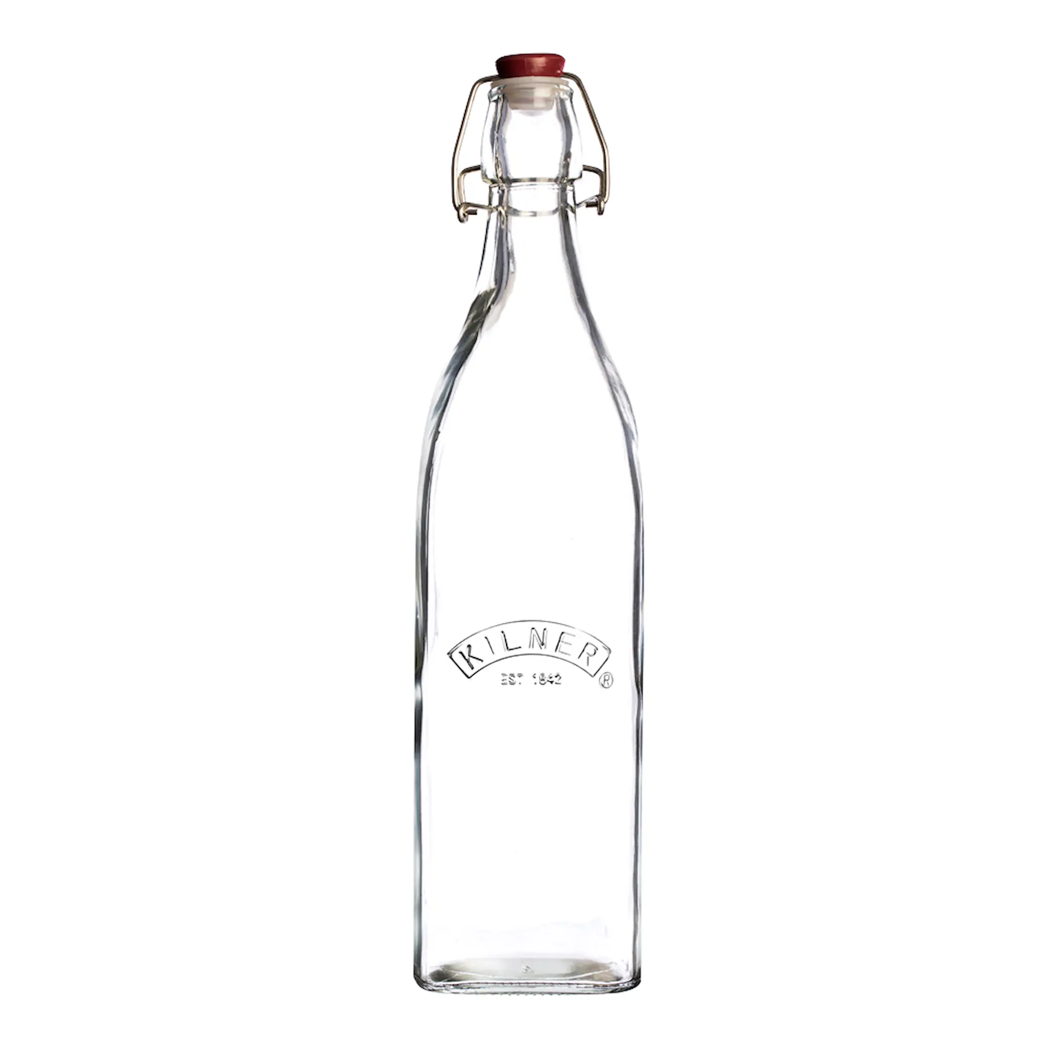 Kilner Clip Top Square Flaska 0,55 L bygel
